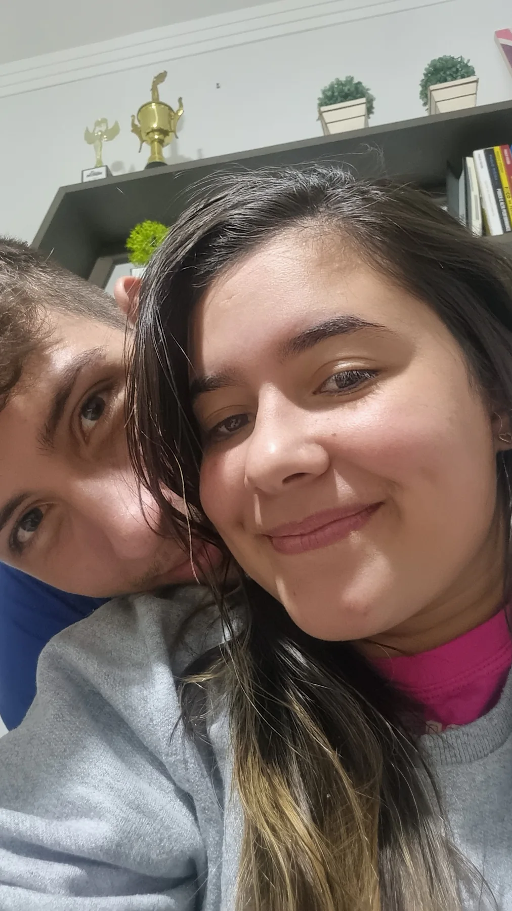 Um dos primeiros retratos juntos